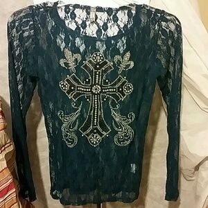 Sheer Heart Blouse